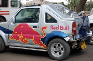 red bull car